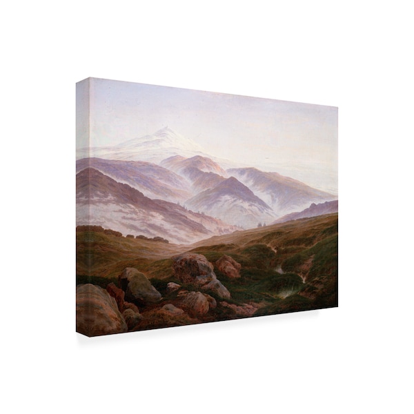 Friedrich 'The Giant Mountains' Canvas Art,24x32